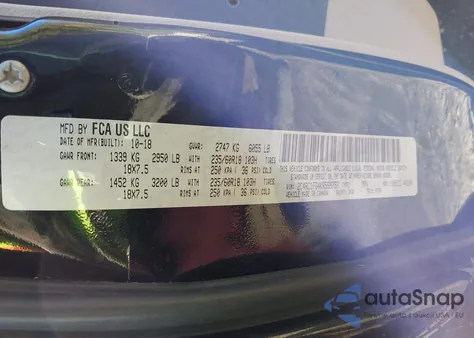 2019 Chrysler Pacifica Touring Plus z USA, uszkodzony, nr VIN 2C4RC1FG4KR569757